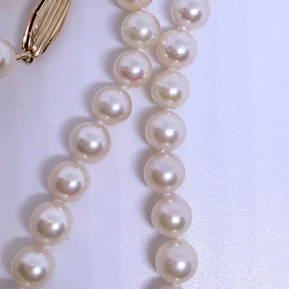 30” MIKIMOTO BLUE LAGOON PEARL NECKLACE 30” OMG WOWOWOWOWOWOW!!!!!!!!!! - Picture 8 of 12